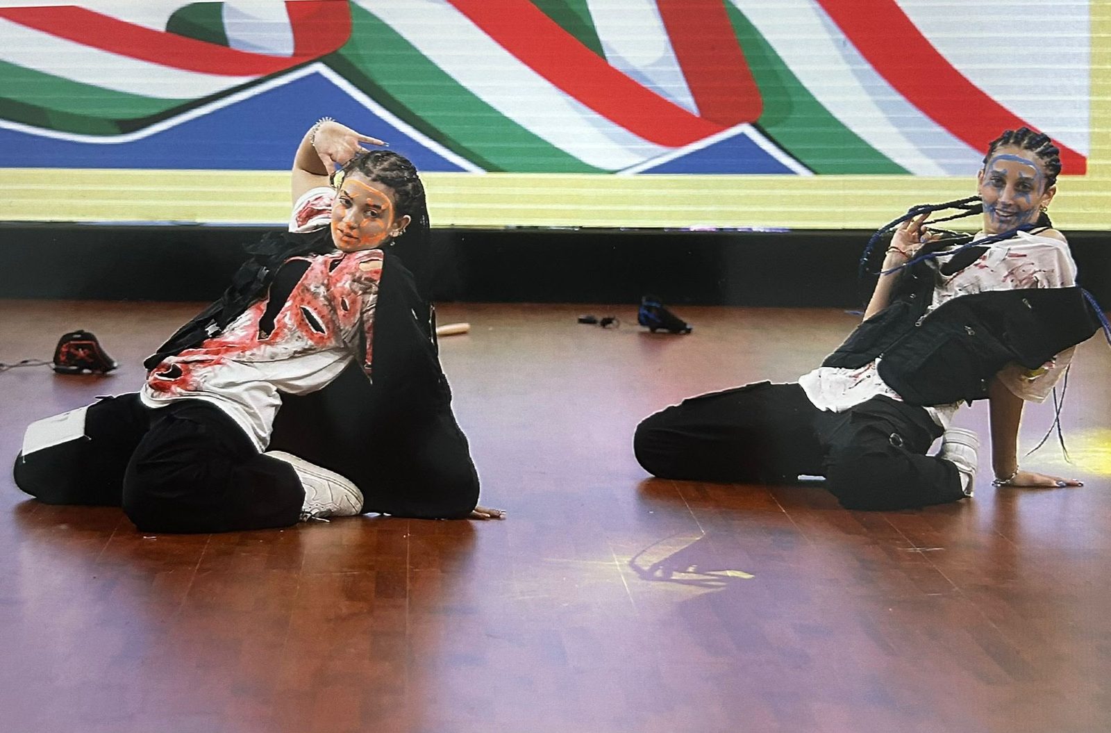 Duo hip hop in pista